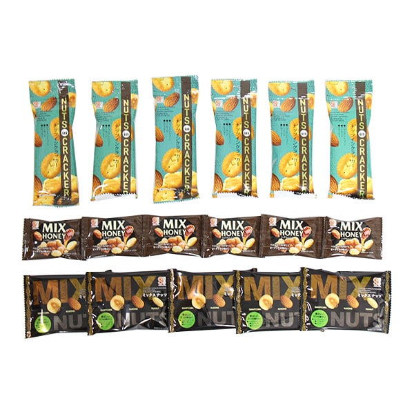 【計17個】銀の汐 ナッツインクラッカー ミックスハニー ミックスナッツセット