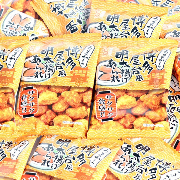 銀の汐 博多屋台風 明太揚げあられ 14コ入