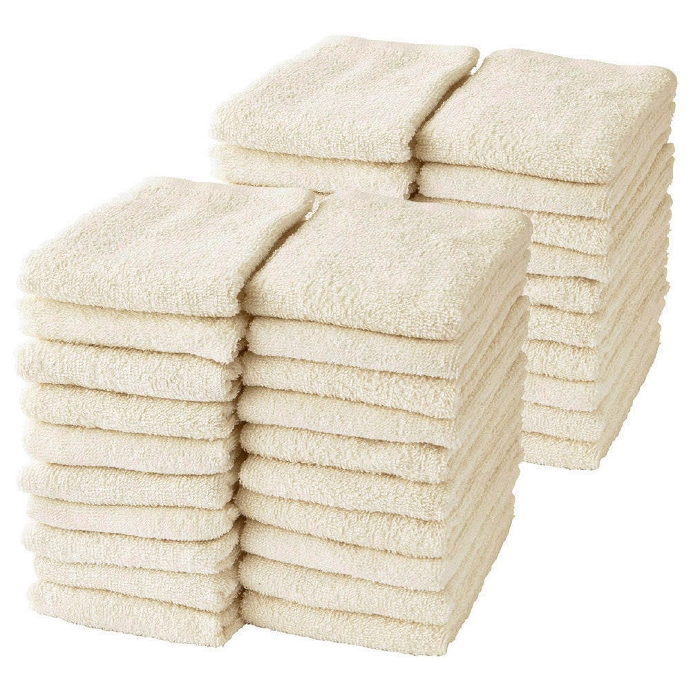 フェイスタオル【アイボリー  40枚セット】