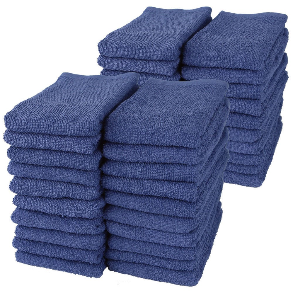 フェイスタオル【インディゴ  40枚セット】