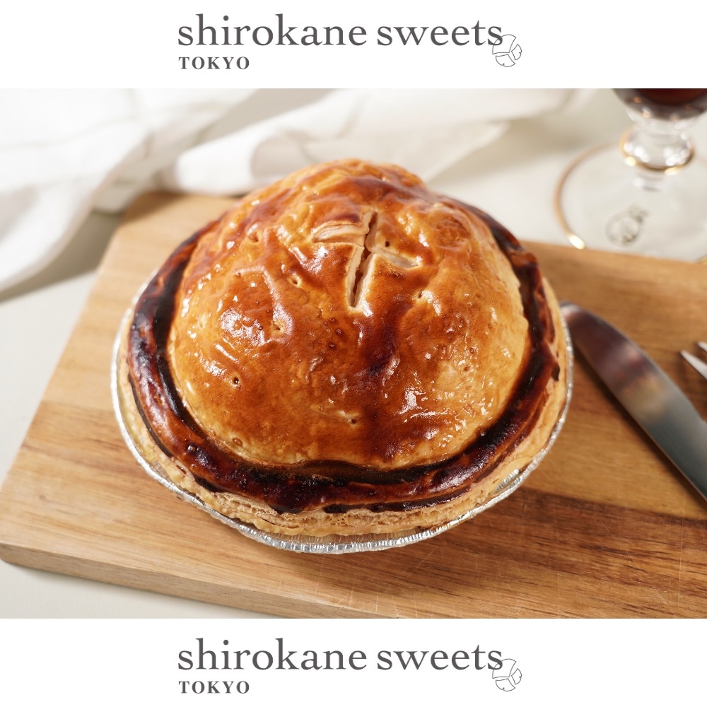 【4号】shirokane sseets TOKYO りんごの酸味と甘味を楽しむチーズアップルパイ