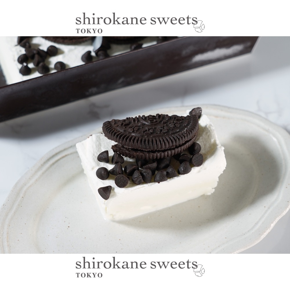 shirokane sseets TOKYO  プレミアムアイスクリームケーキ(クッキー＆クリーム)