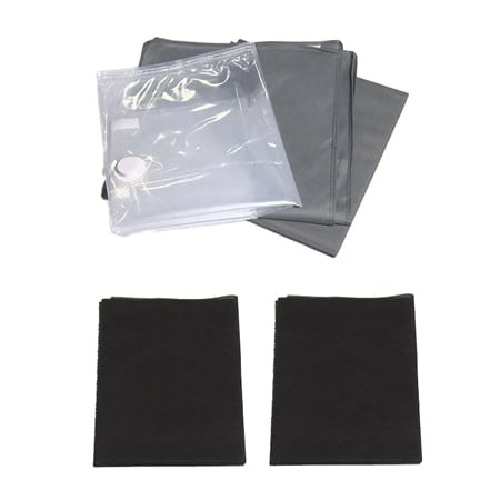 圧縮収納ボックス2個＋竹炭シートセット