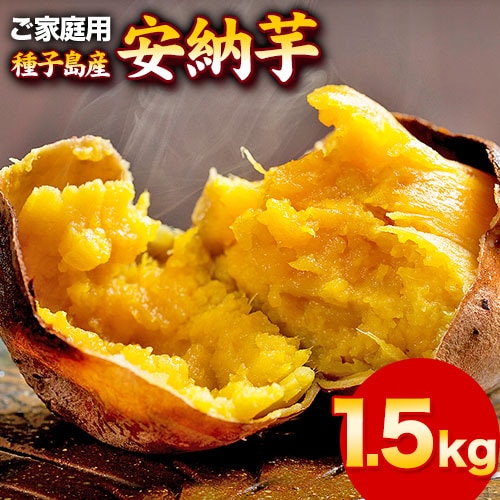 【1.5kg】種子島産安納芋※家庭用(傷あり サイズ不揃い)