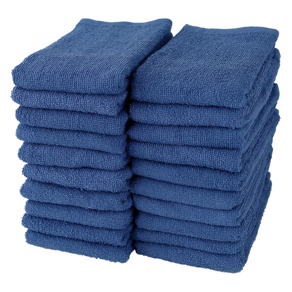 フェイスタオル【インディゴ  20枚セット】