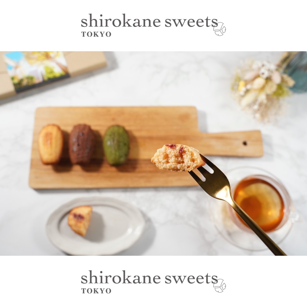 【4個】shirokane sweets TOKYO  白金マドレーヌ（フランボワーズ）