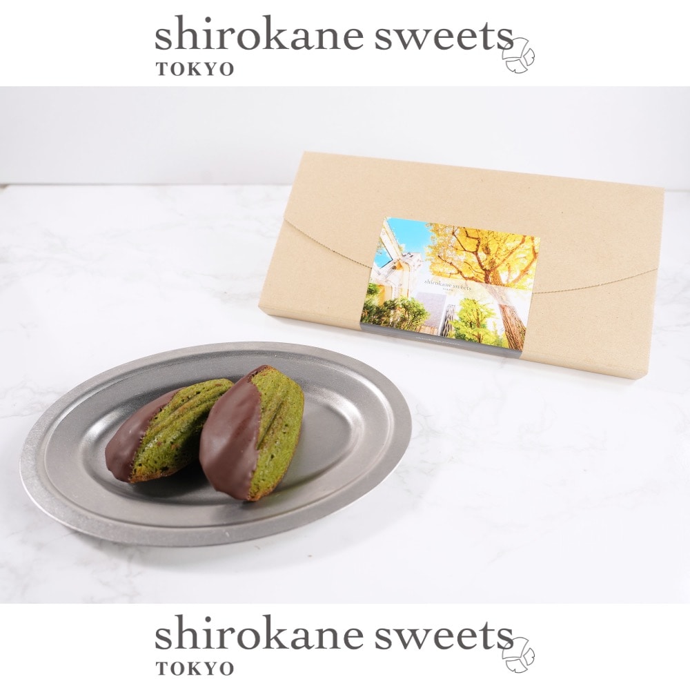 【4個】shirokane sweets TOKYO  白金ショコラマドレーヌ（抹茶）