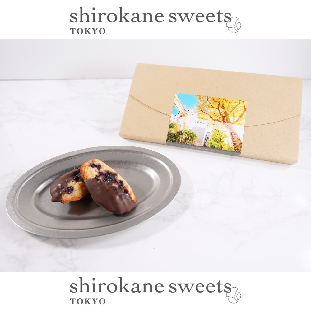 【4個】shirokane sweets TOKYO  白金ショコラマドレーヌ（ブルーベリー）