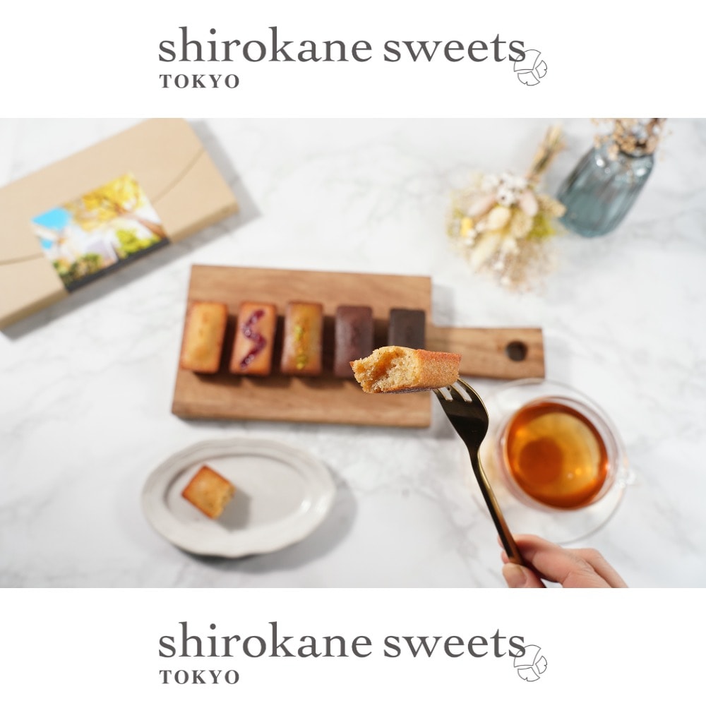 【5個】shirokane sweets TOKYO  白金フィナンシェ（プレーン）