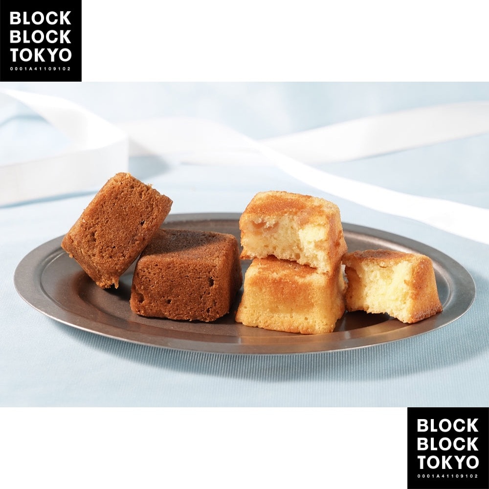 【2種x4個】BLOCK BLOCK TOKYO チーズ好きのためのプチチーズケーキ