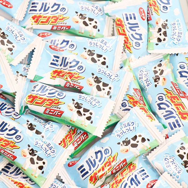 ユーラク ミルクのサンダーミニバー【30コ】