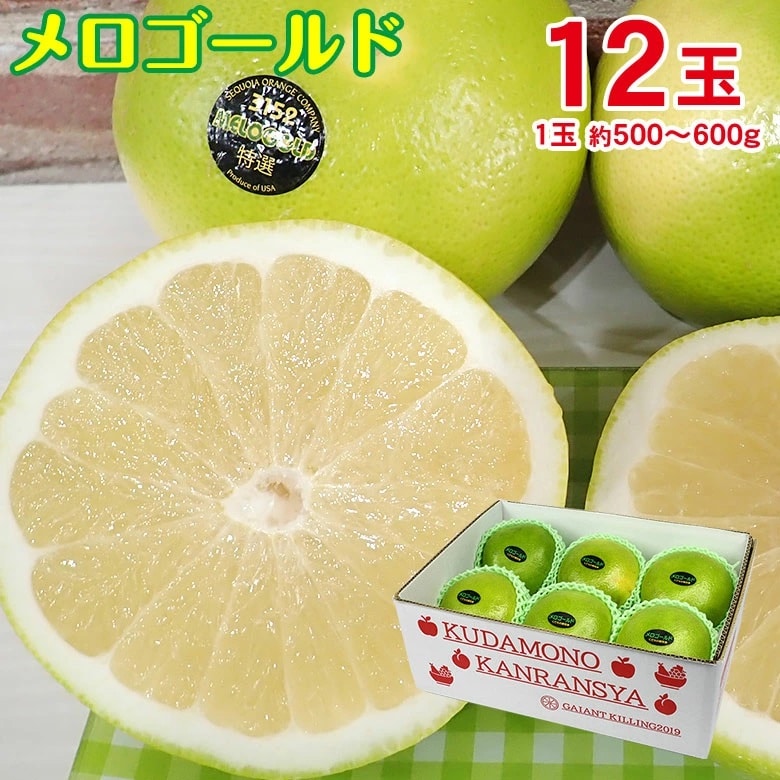 【予約受付】11/10~順次出荷【12玉】メロゴールド