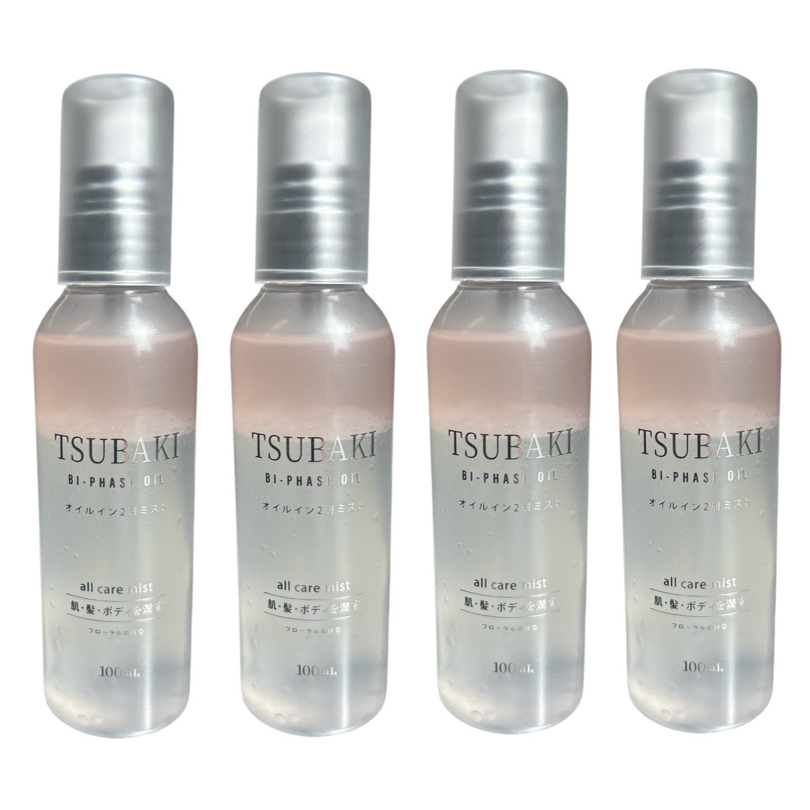 【4本セット】2層式美容液オイルミスト（フローラルの香り）