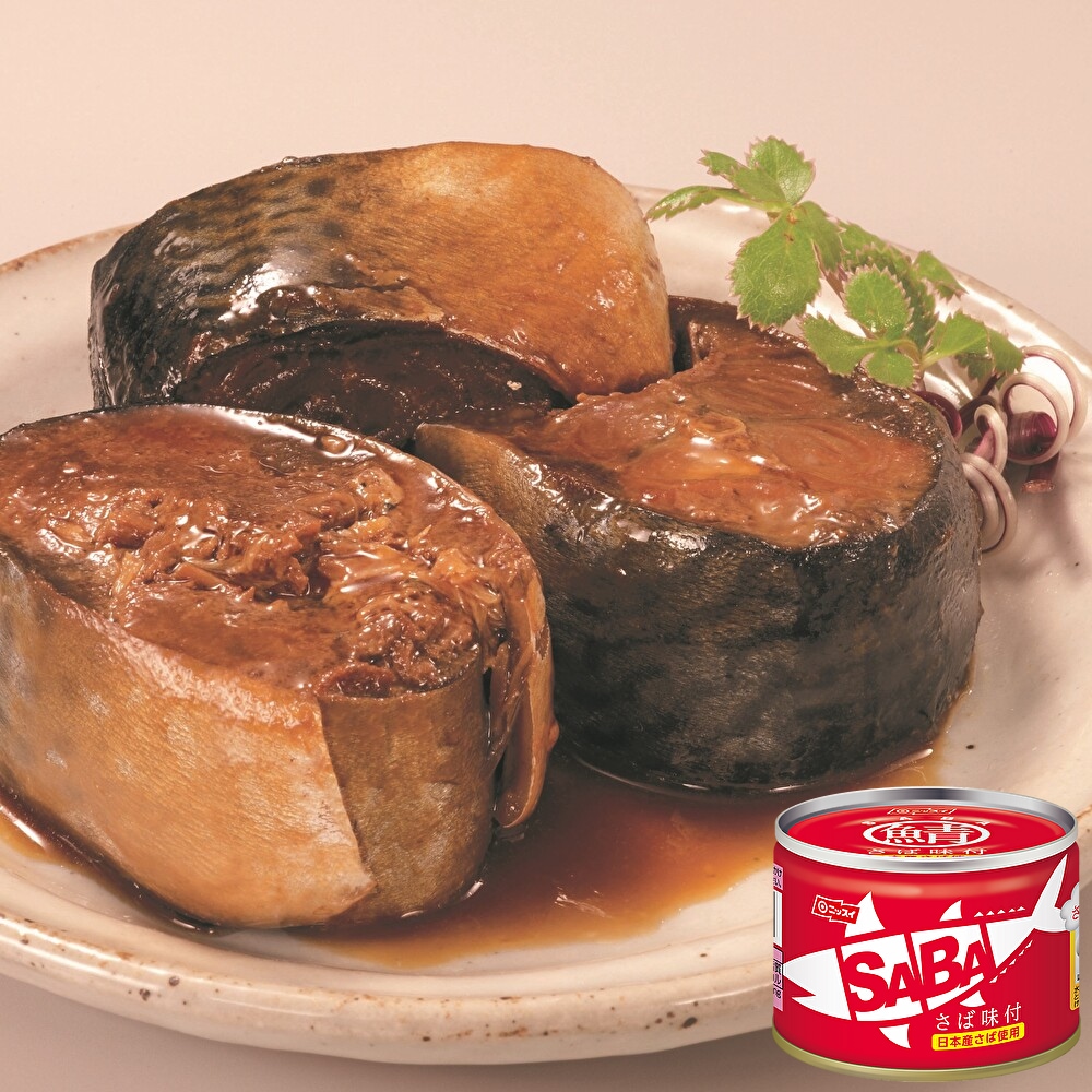 【12缶】ニッスイ さば味付け