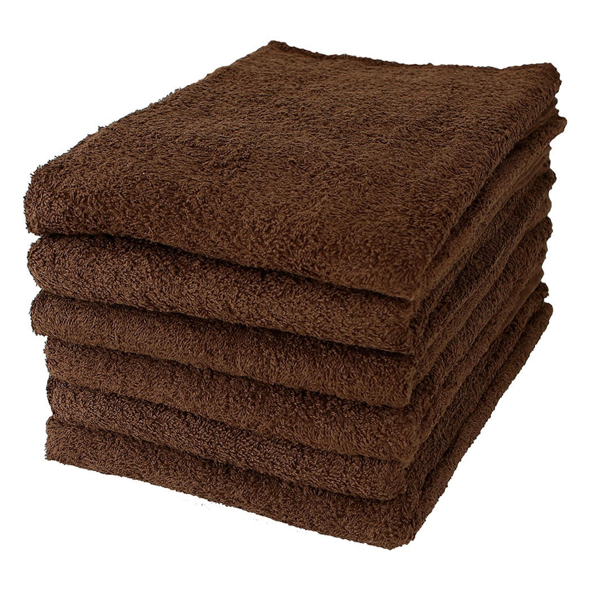 バスタオル《カカオ 6枚セット》