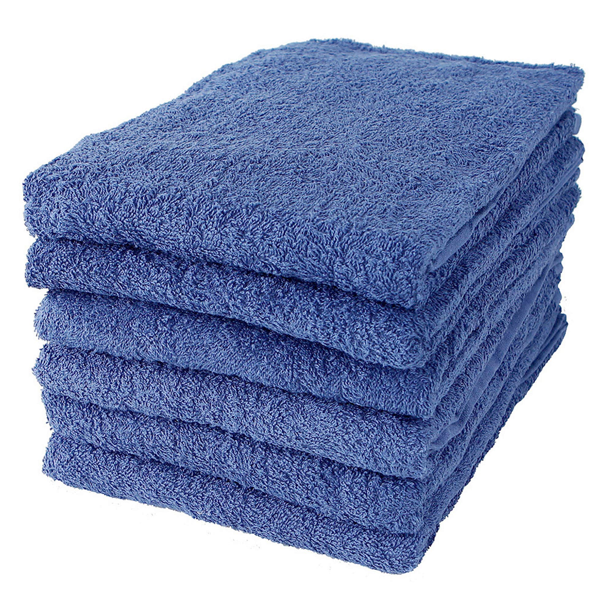 バスタオル《インディゴ 6枚セット》
