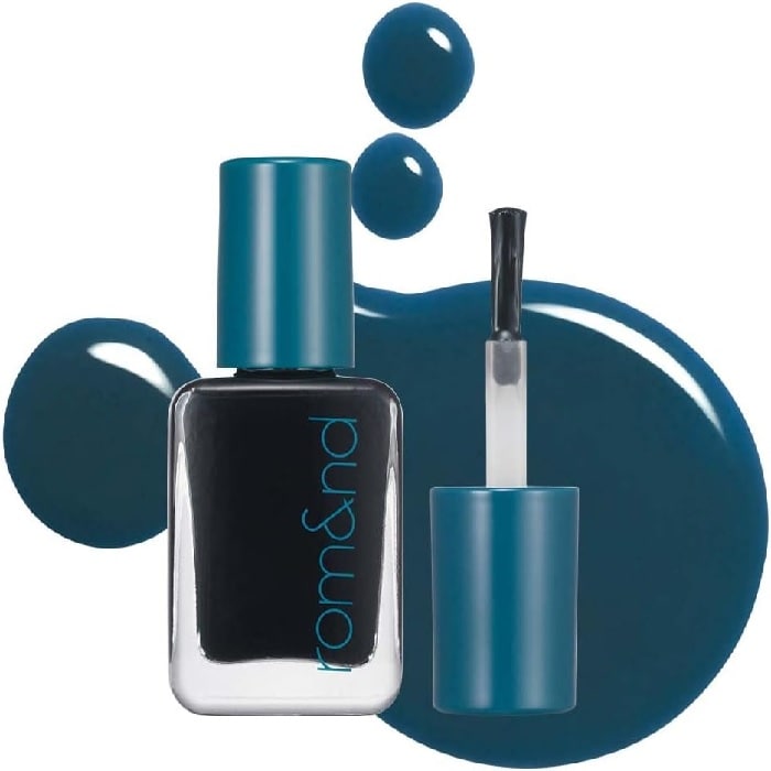 【05 ディープアクア】（rom&nd）ロムアンド ムードペブルネイル