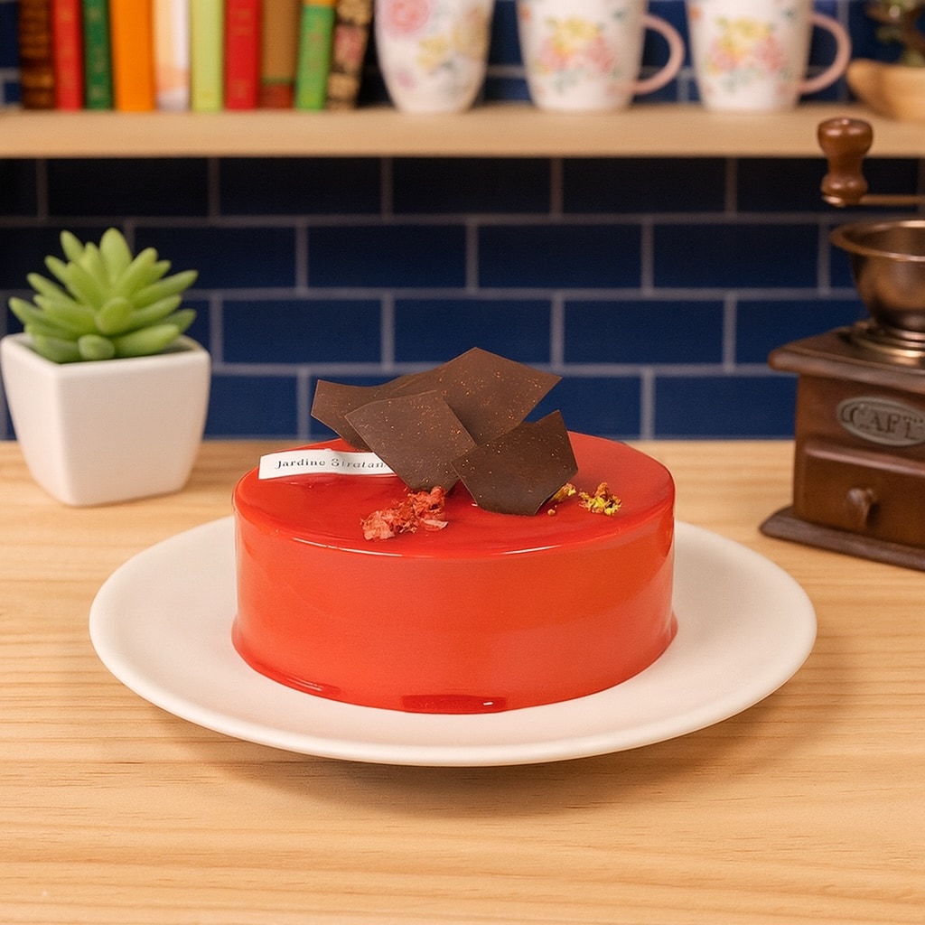 【5号】情熱の赤と酸味を楽しむ白金プレミアムミロワール(フランボワーズ)