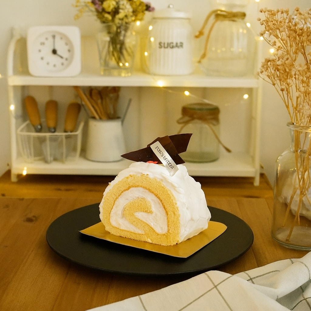 【1本】白金プレミアムジャージーロール(プレーン)《ハーフ》