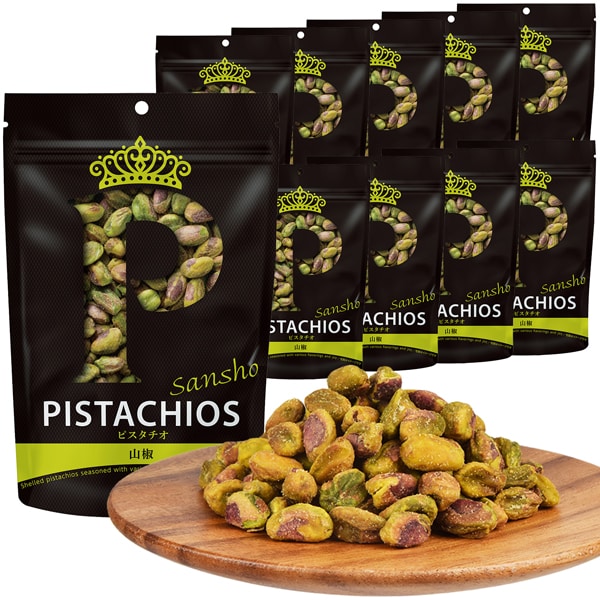 【80g×10袋】クイーンピスタチオ 山椒