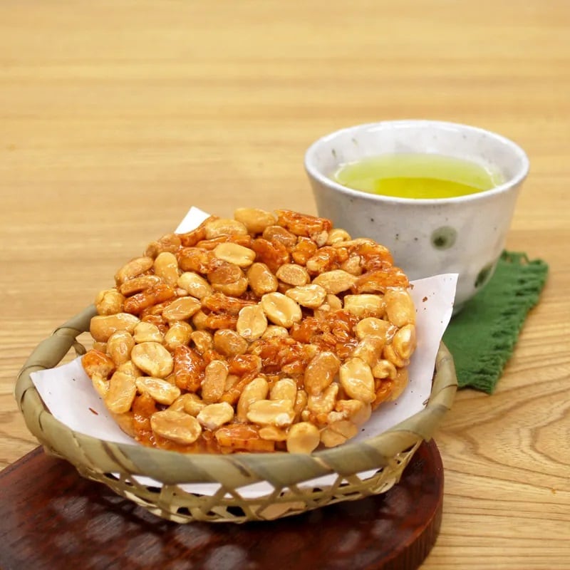 【計約420g/約70g×6袋】ピーナツ太鼓