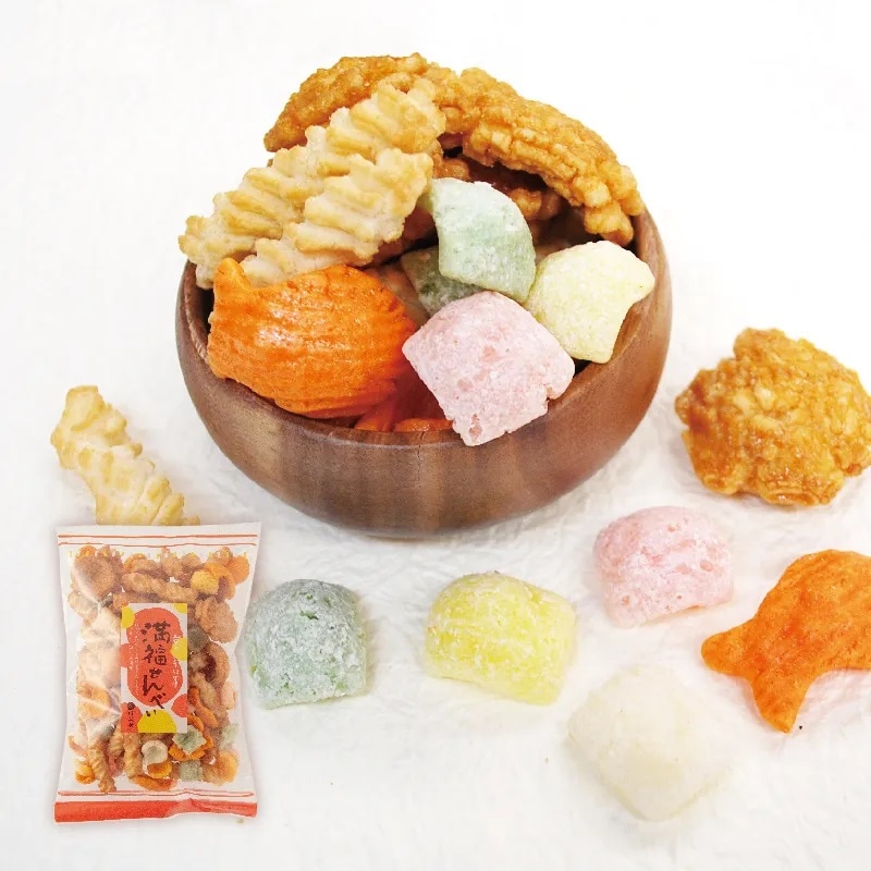 【計270g/135g×2袋】満福せんべい