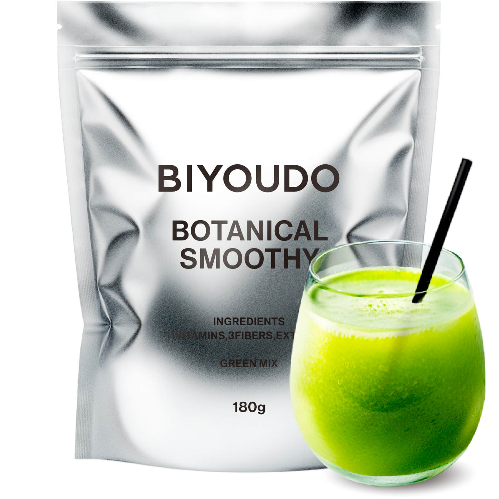 【180g】BIYOUDO ボタニカルスムージー グリーンミックスフレーバー