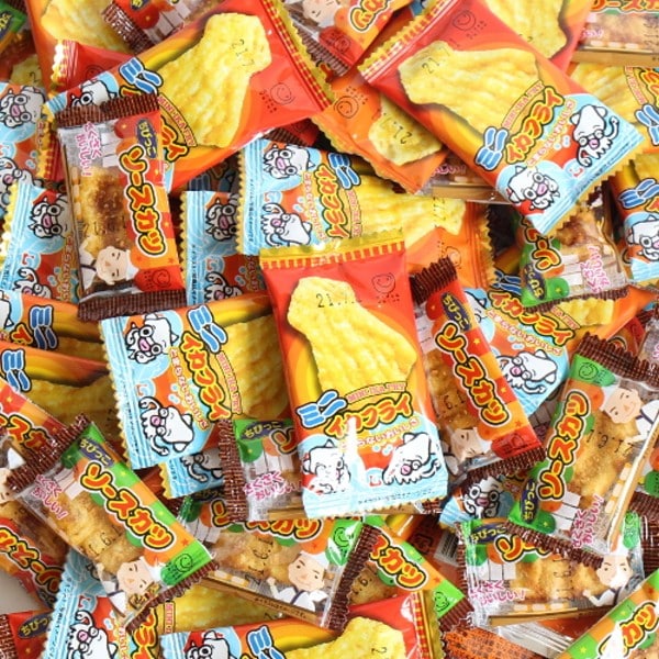 【2種・70コ】ちょい飲みおつまみ！ミニイカフライ・ソースカツセット