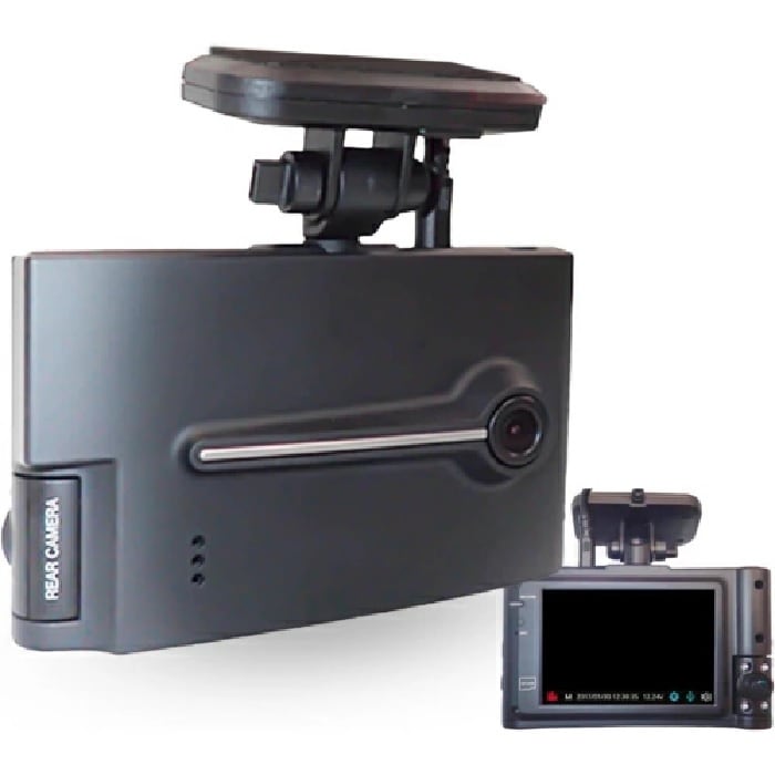 ドライブレコーダーフロント＋車内カメラ付きfullHD GPS内蔵 3.5インチ AN-R078