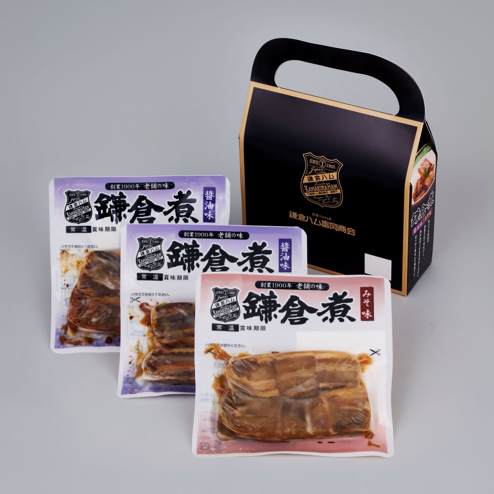 鎌倉ハム富岡商会　やわらか鎌倉煮2種アソートセット