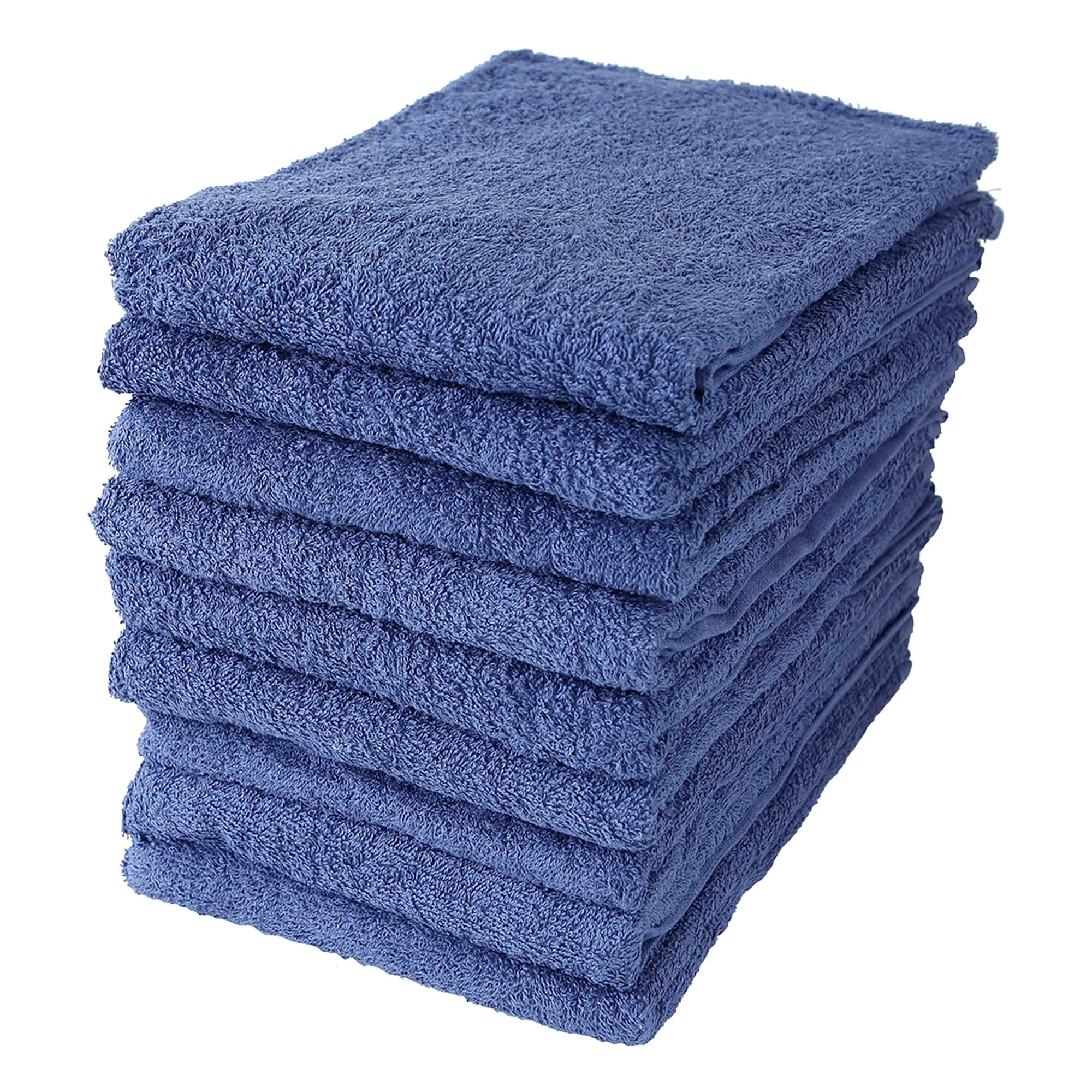【日替わり数量限定】バスタオル《 インディゴ 9枚セット 》【先行チケット利用NG】