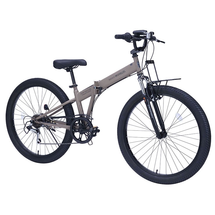 【モカブラウン】 折畳セミファット26・6SP・Fサス