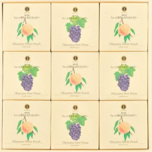 【150g×9個】吟果膳 ちょっと贅沢な実だくさんゼリー詰合せセット