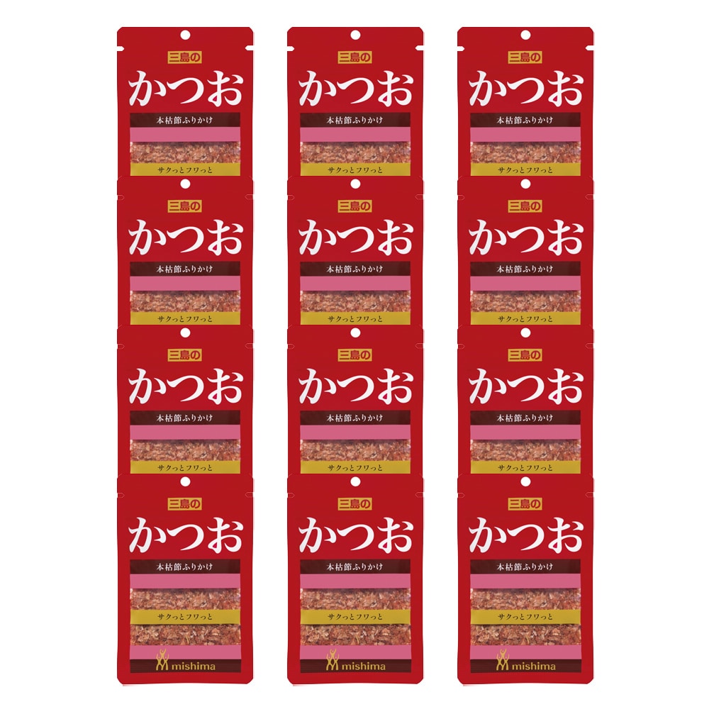 【12袋】三島食品「かつお」ふりかけ