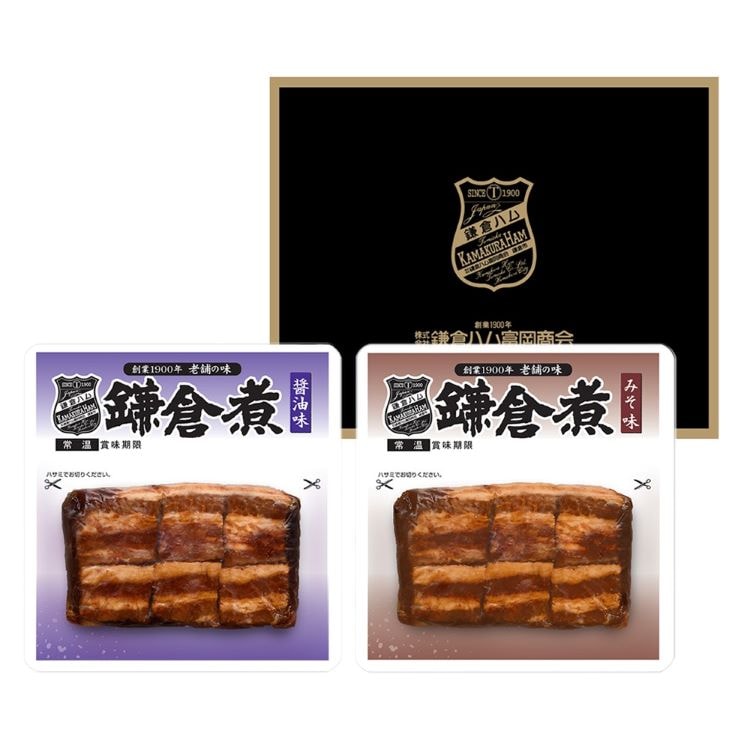 【賞味期限間近】鎌倉ハム富岡商会　鎌倉煮2個セット