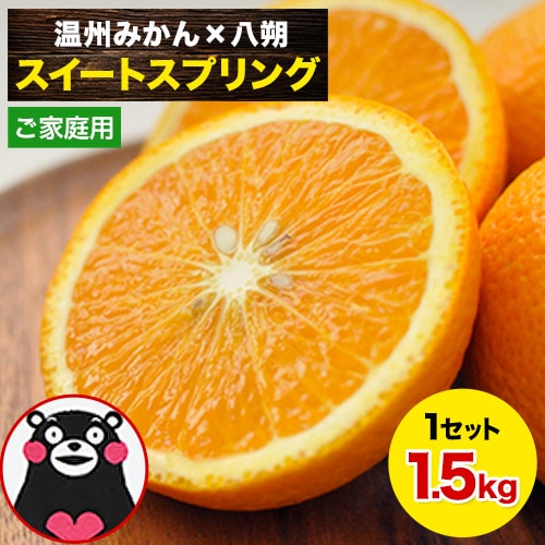 【1.5kg】スイートスプリング※ご家庭用（傷あり サイズ不選別）