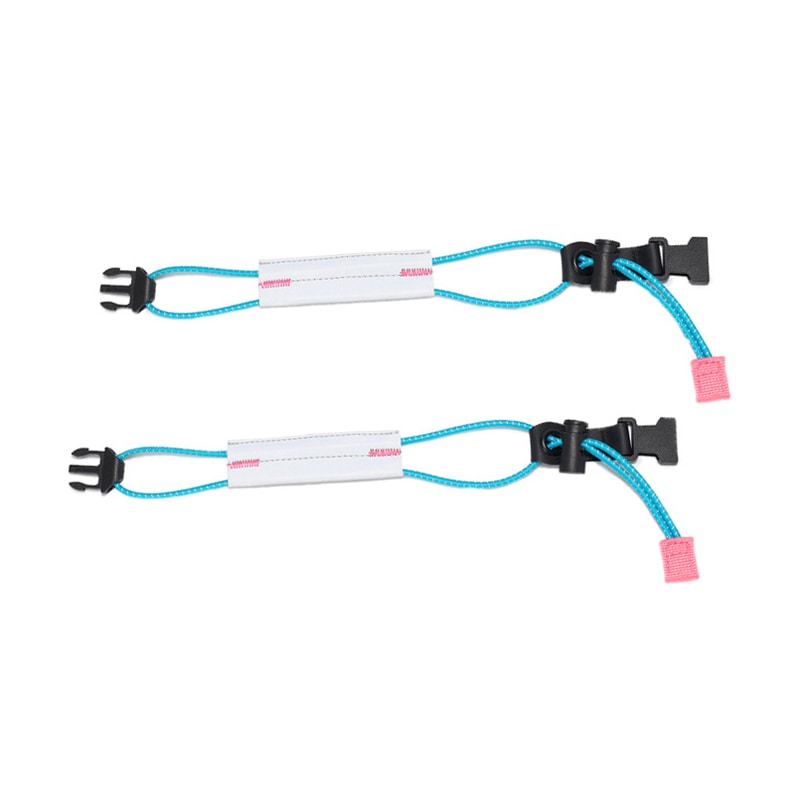 【ブルー】自転車巻き込み防止 裾止め反射バンド 2本セット