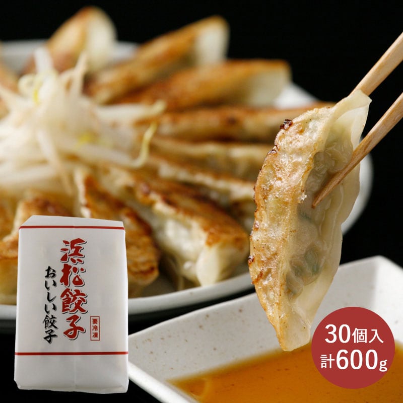 【計600g/30個入】特選浜松餃子