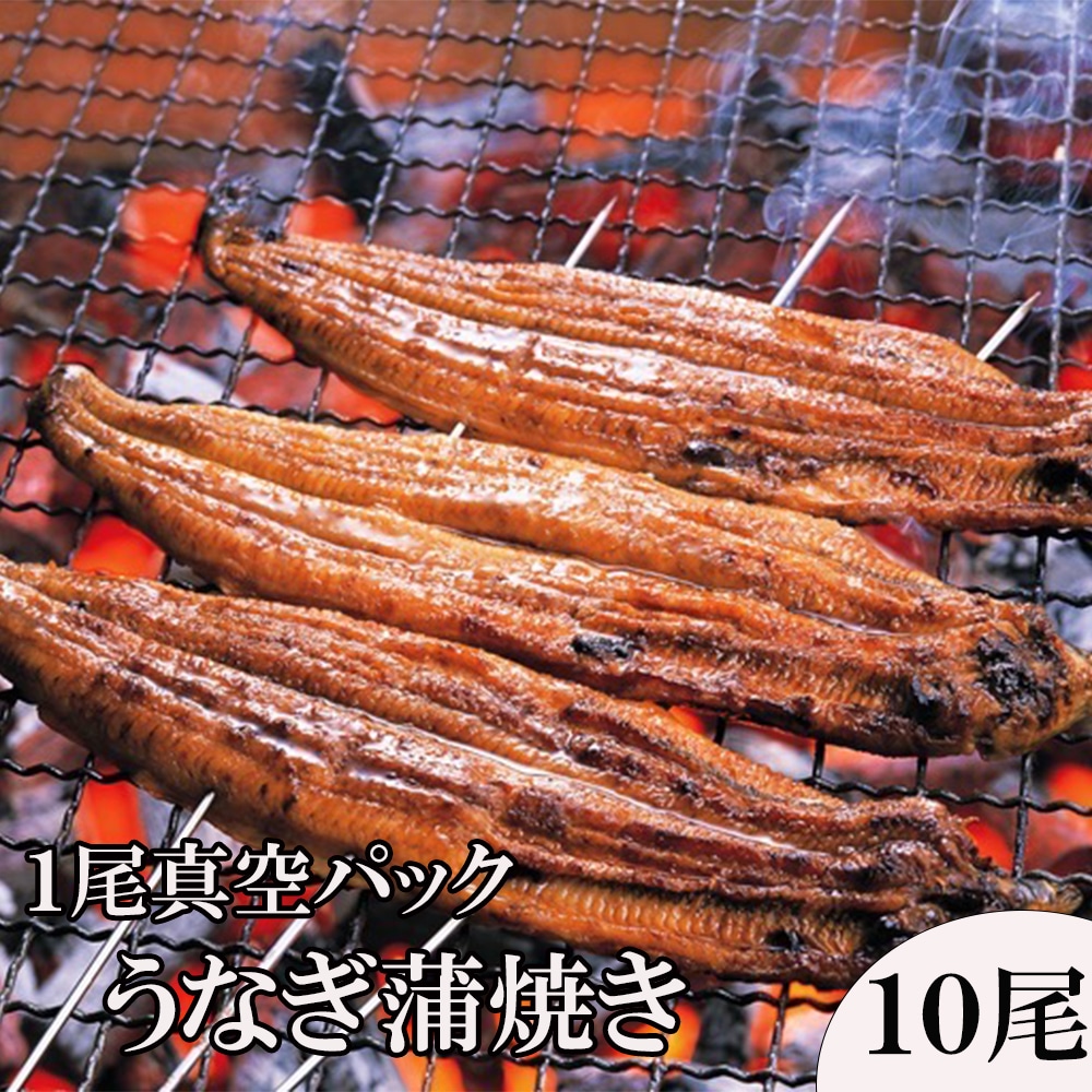 【約140g×10パック】うなぎ蒲焼き 1尾真空パック