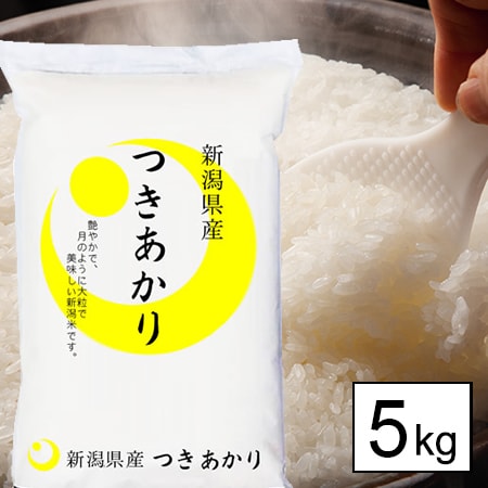【5kg】令和7年産 越後の米 新潟県産 つきあかり 白米
