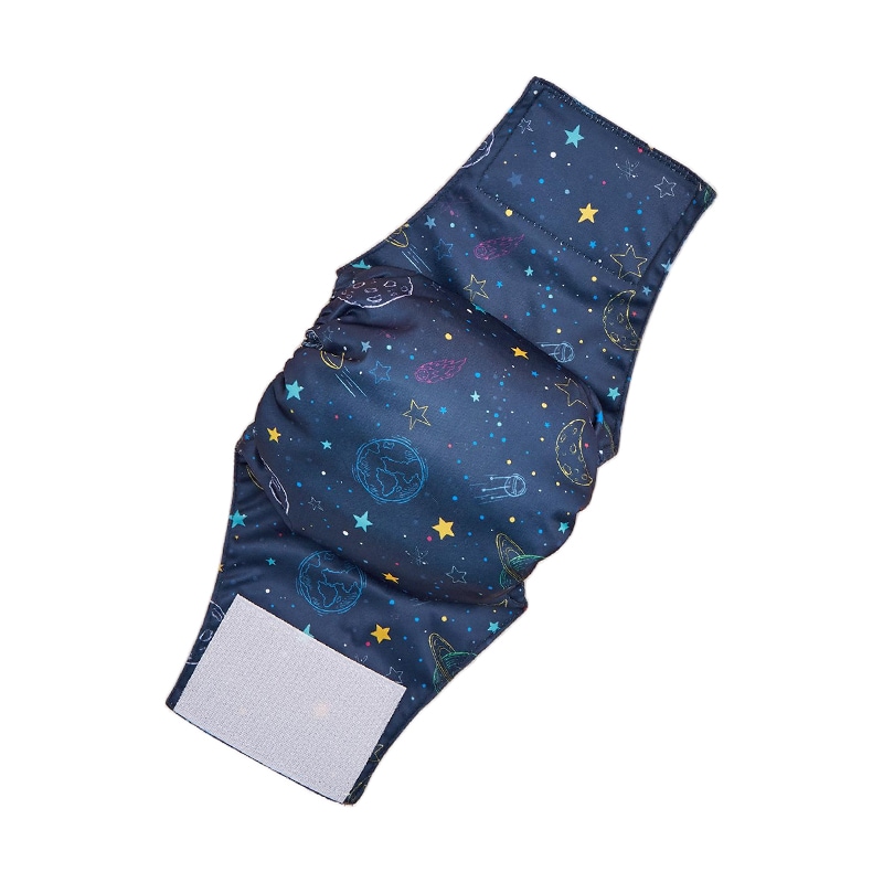 【宇宙/XL】オス犬用 マナーベルト