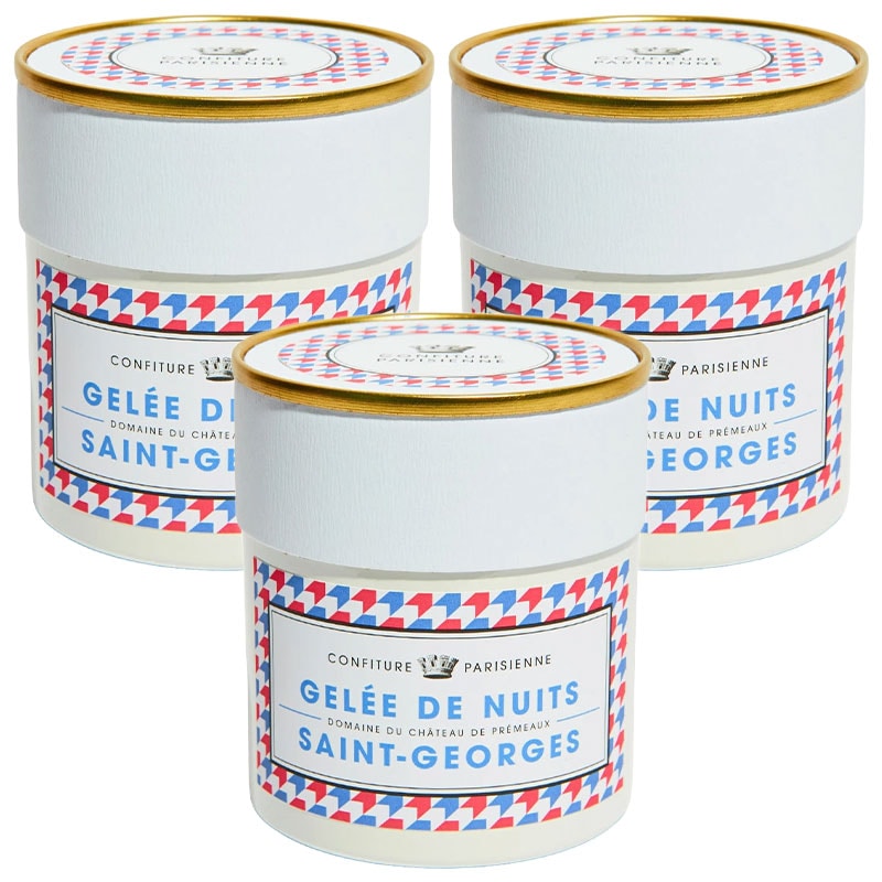 【賞味期限要確認】【3個】コンフィチュール パリジェンヌ ジュレ ニュイ サン ジョルジュ