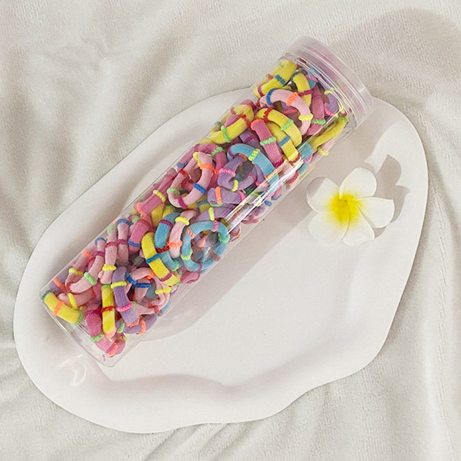 【A05】大容量ミニサイズヘアゴムセット