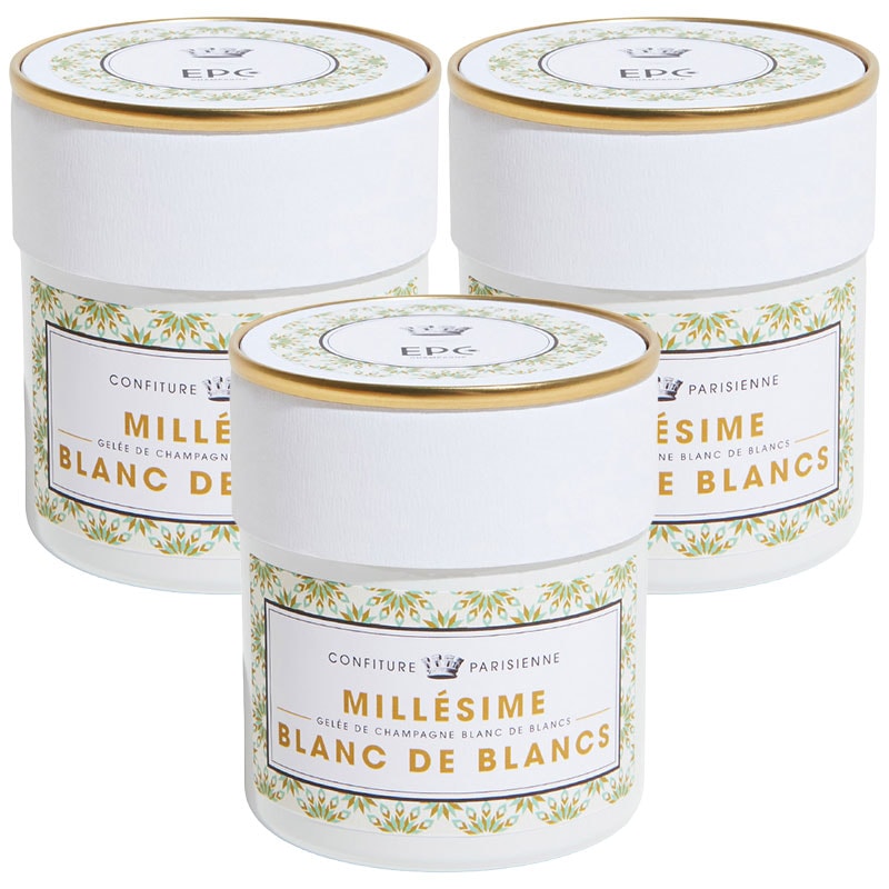 【賞味期限要確認】【3個】コンフィチュール パリジェンヌ ジュレ ミレジム ブラン ドゥ ブラン