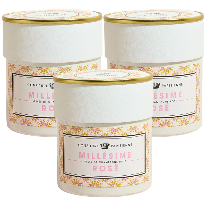 【賞味期限要確認】【3個】コンフィチュール パリジェンヌ ジュレ ミレジム ロゼ