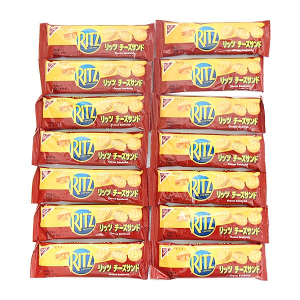 モンデリーズ ナビスコ リッツ チーズサンド 3枚入り【14コ】