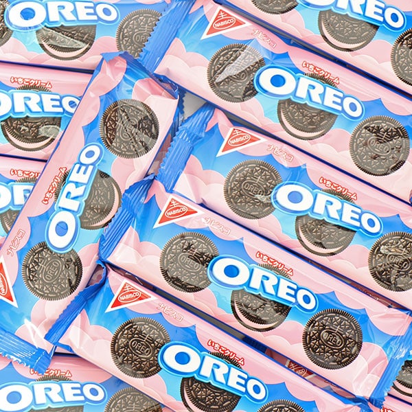 モンデリーズ ナビスコ オレオ いちごクリーム 3枚入り【16コ】