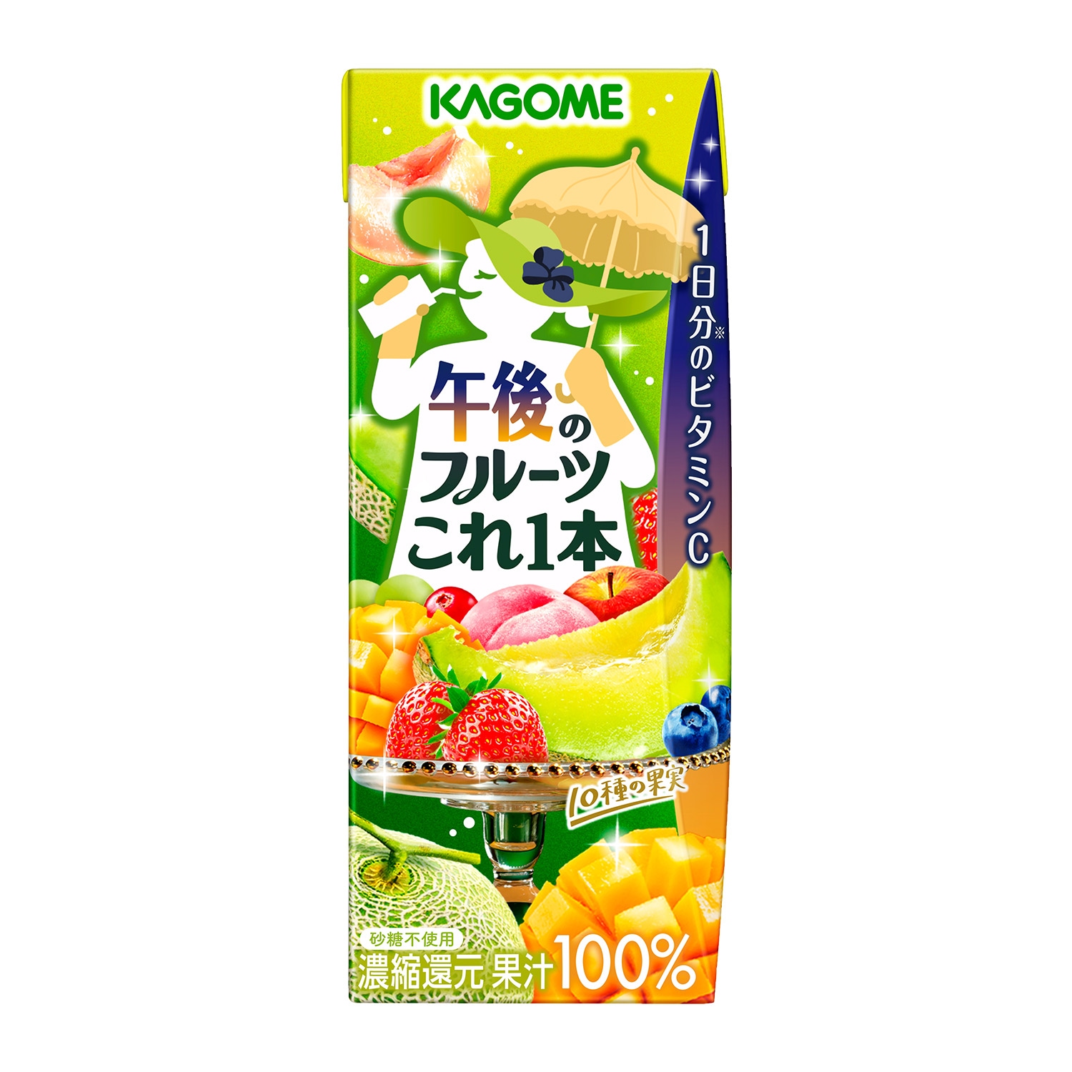カゴメ 午後のフルーツこれ一本 200ml×48本