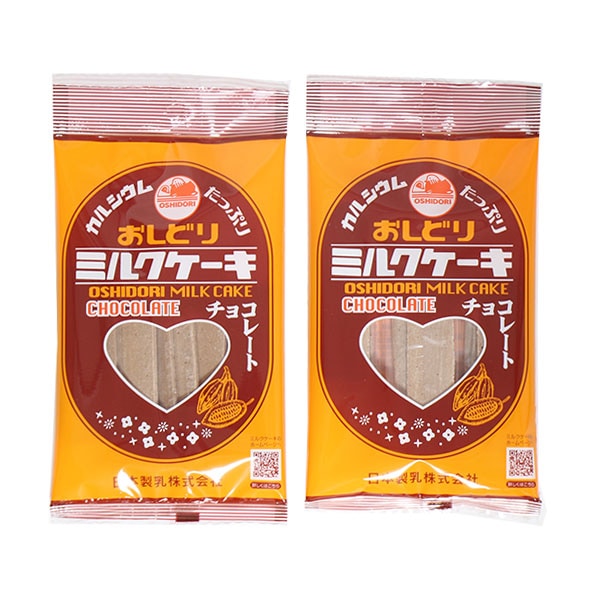 日本生乳 おしどりミルクケーキ チョコレート（2コセット）