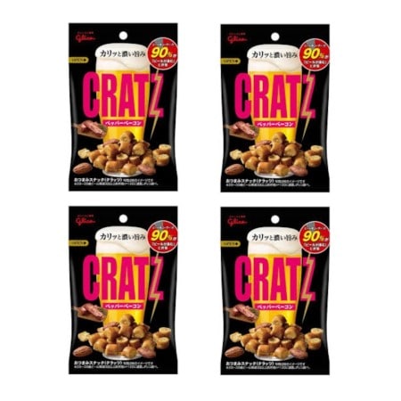グリコ クラッツ＜ペッパーベーコン＞【4コ】